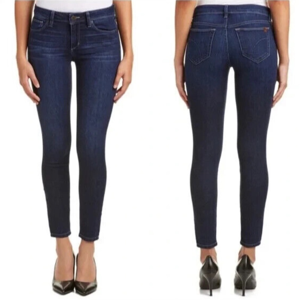 Joes Jeans Skinny Ankle Dark Wash with Stretch "The Icon" - Size 25 (US 2)